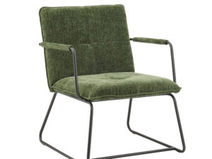 Fauteuil Grollek Chenille Groen