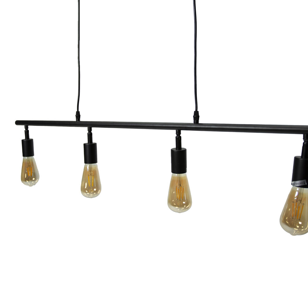 Hanglamp Laubea Zwart - Afbeelding 3