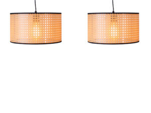 Hanglamp Jeintum Zwart