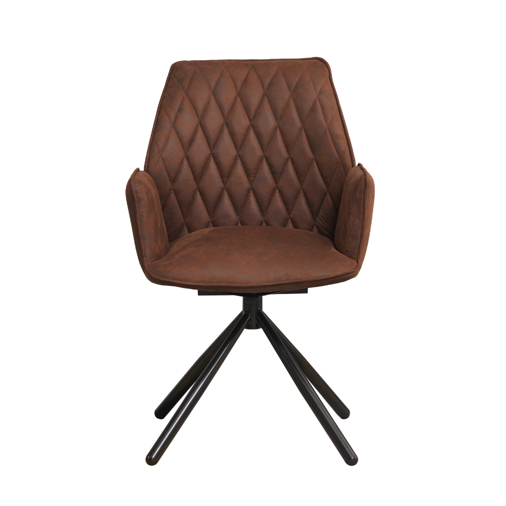 Stoel Teisu Bruin - Afbeelding 2