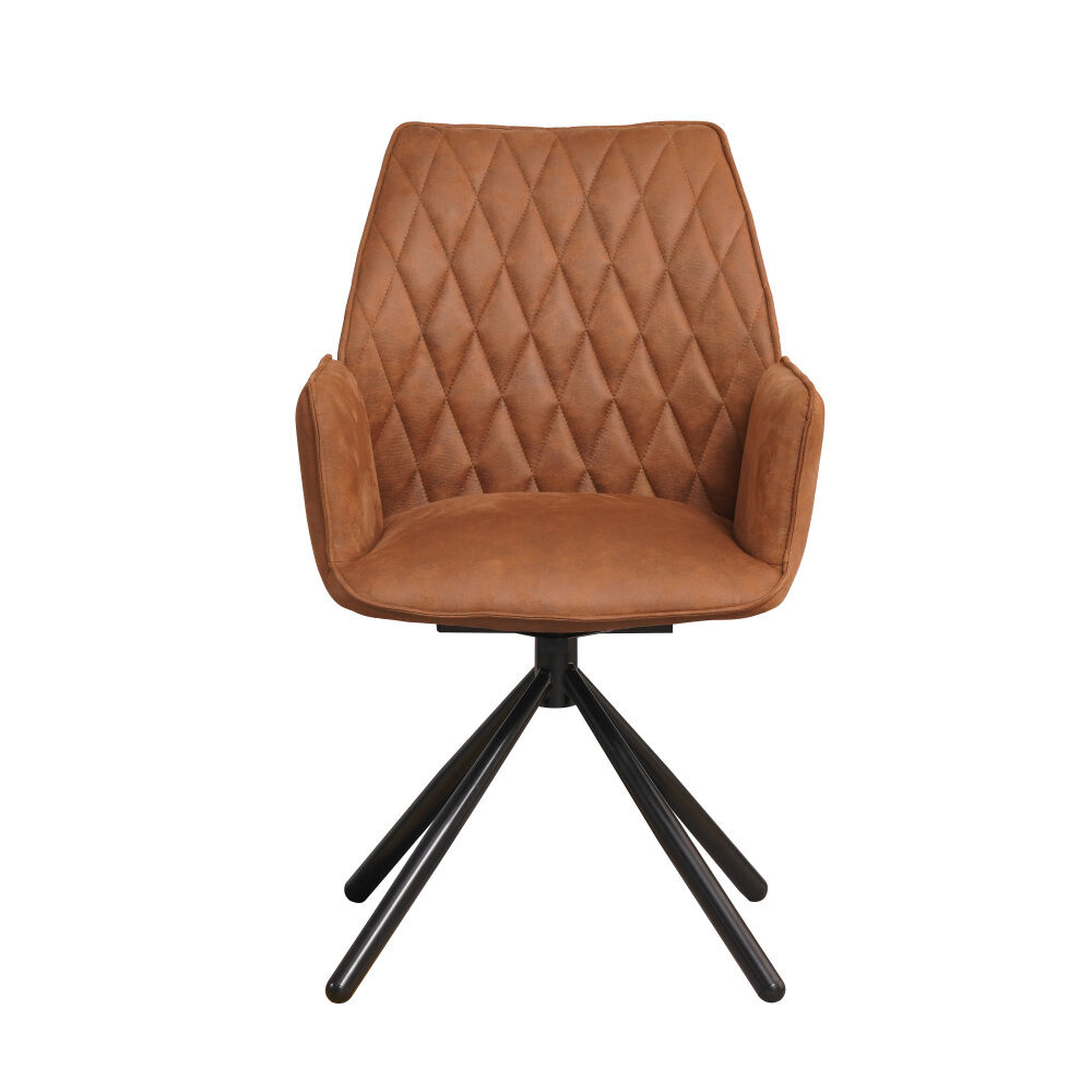 Stoel Flavik Cognac - Afbeelding 3