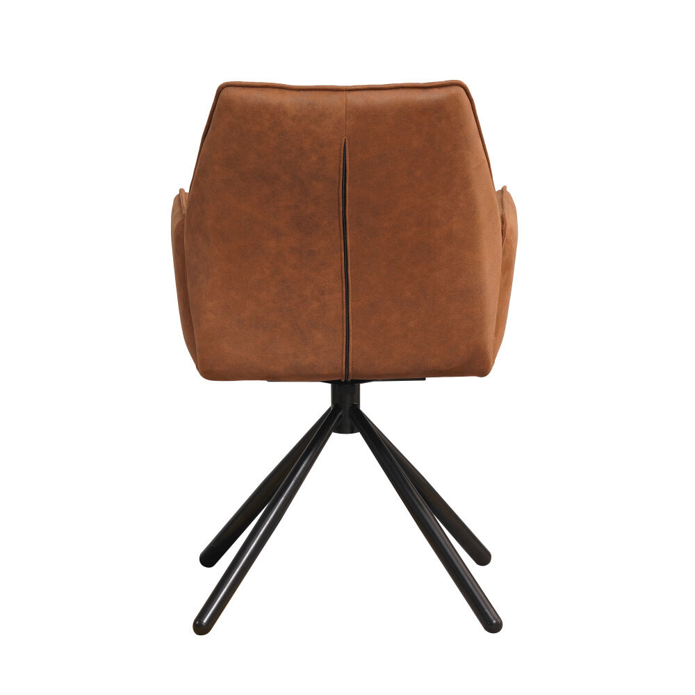 Stoel Flavik Cognac - Afbeelding 4