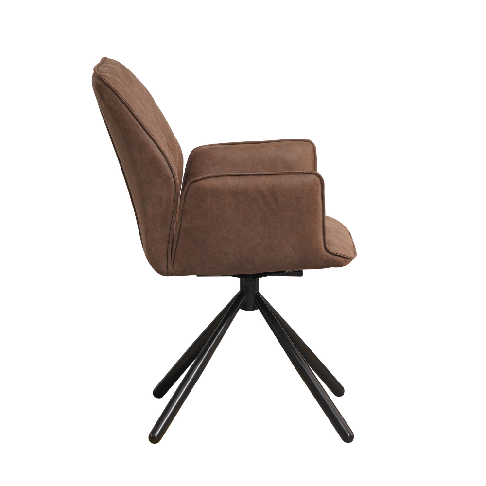 Stoel Neissea Taupe - Afbeelding 3
