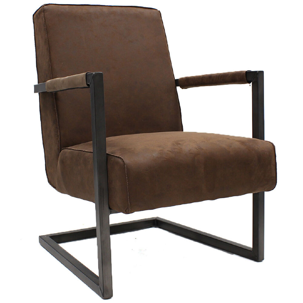 Leunstoel Tassesta Bruin