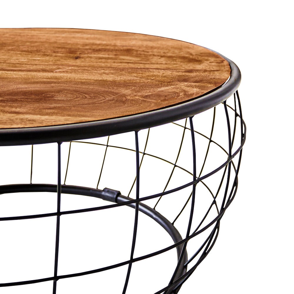 Salontafel Preiky Zwart - Afbeelding 2