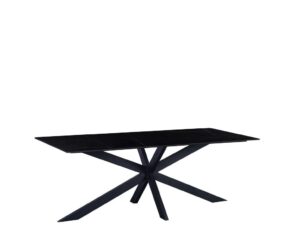 Eettafel Baussoro Zwart 210x100 cm