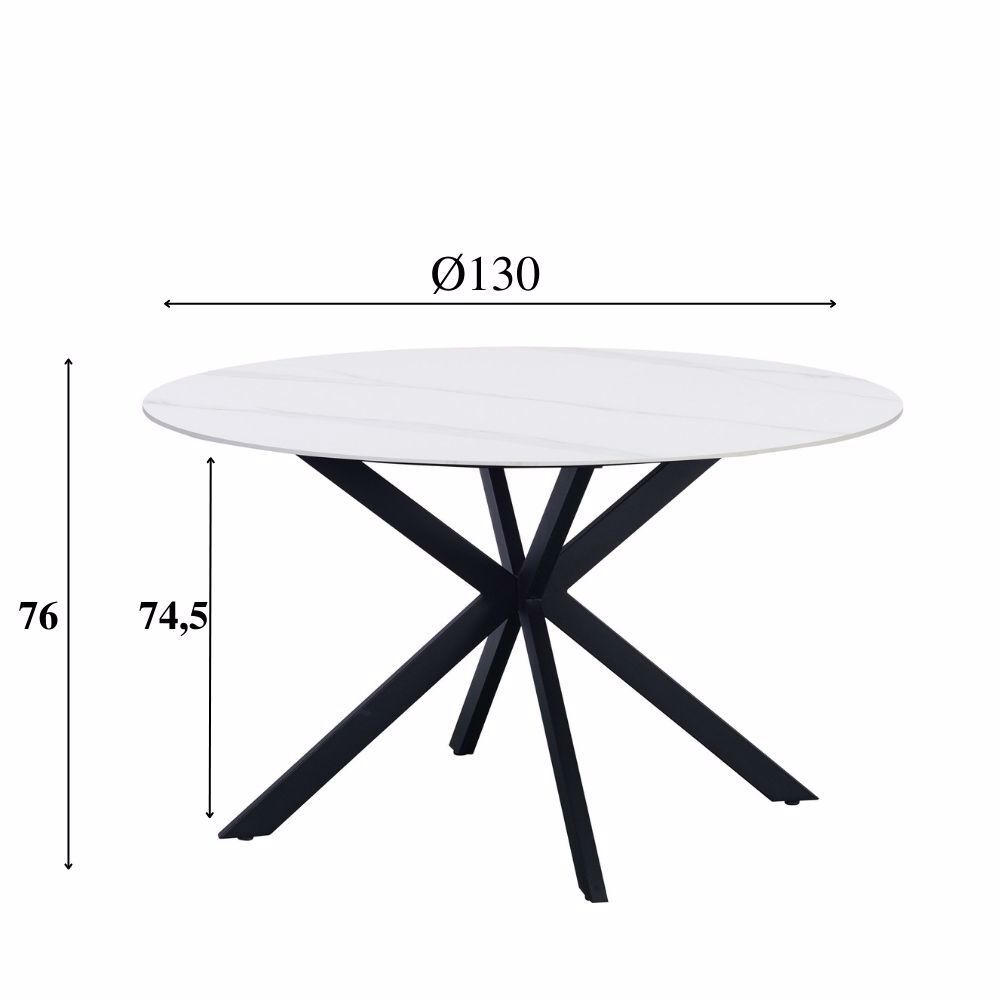Eettafel Tinnane Wit