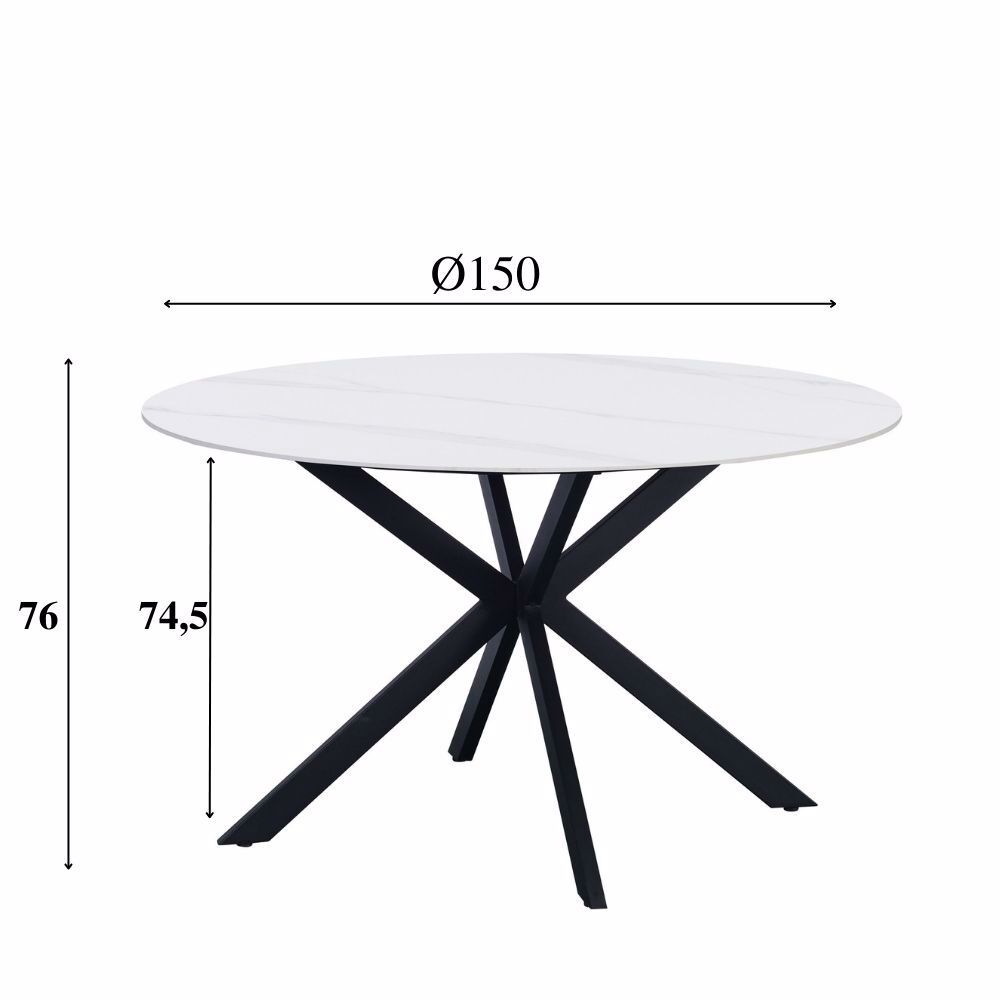 Eettafel Giessen Wit