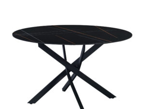 Eettafel Bremmon Zwart 120 cm
