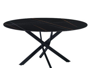Eettafel Taarnona Zwart 150 cm