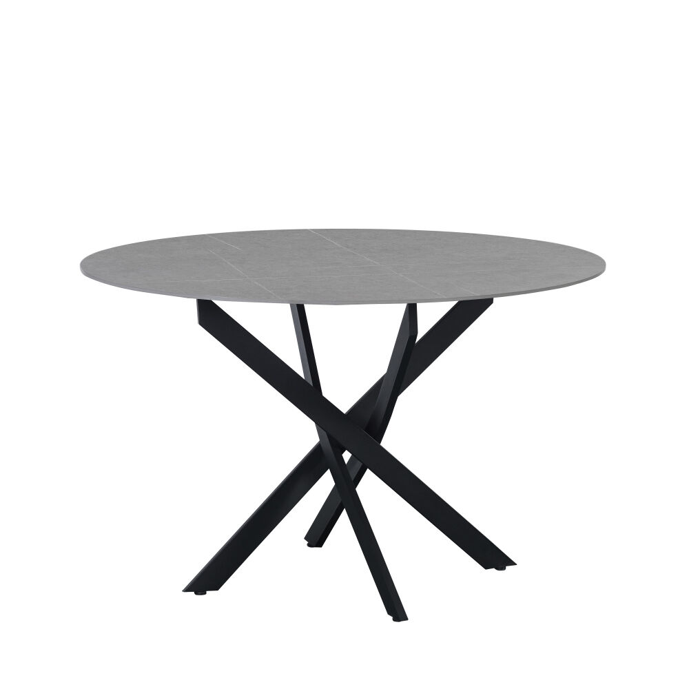 Eettafel Zeimora Grijs 130 cm - Afbeelding 2