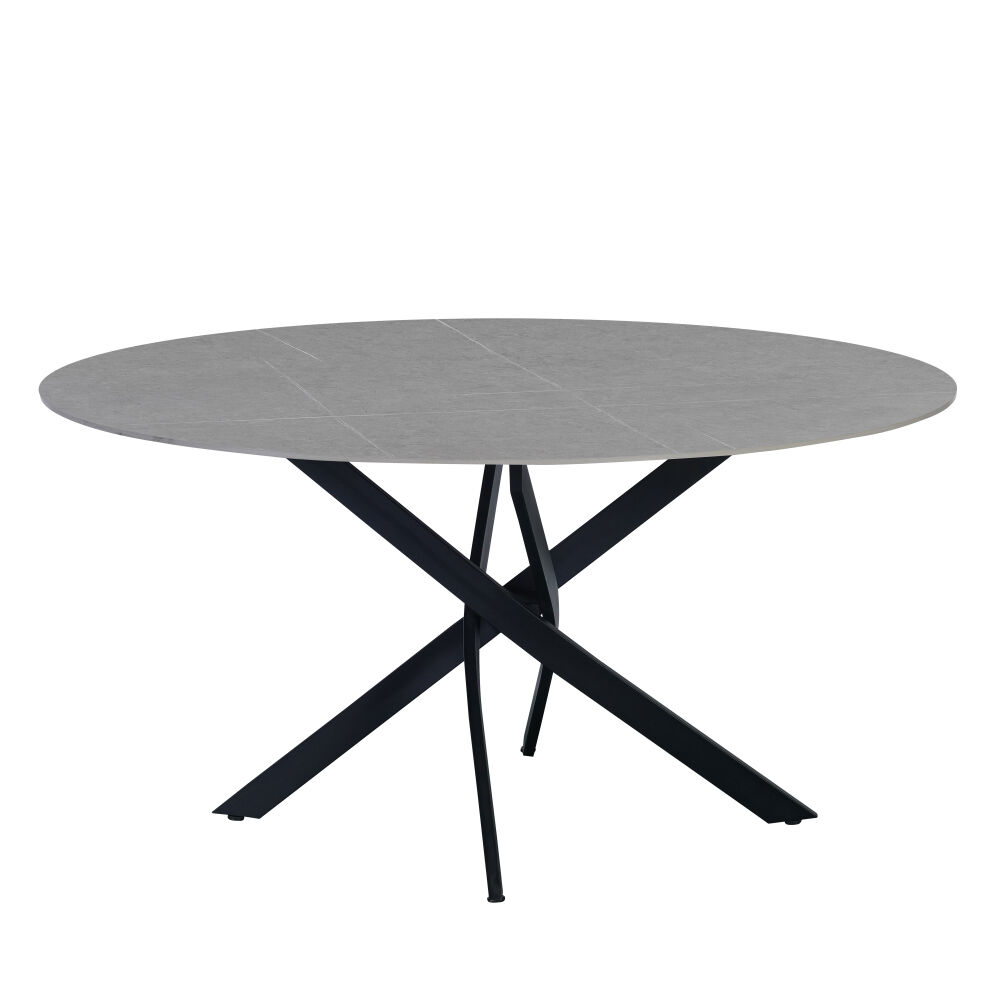 Eettafel Zestar Grijs 150 cm