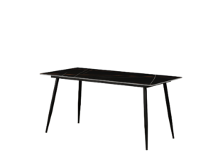 Eettafel Zoosea Zwart 150x90 cm