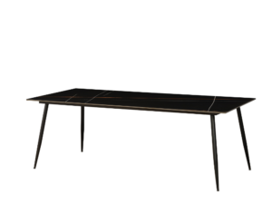 Eettafel Axel Zwart 210x100 cm