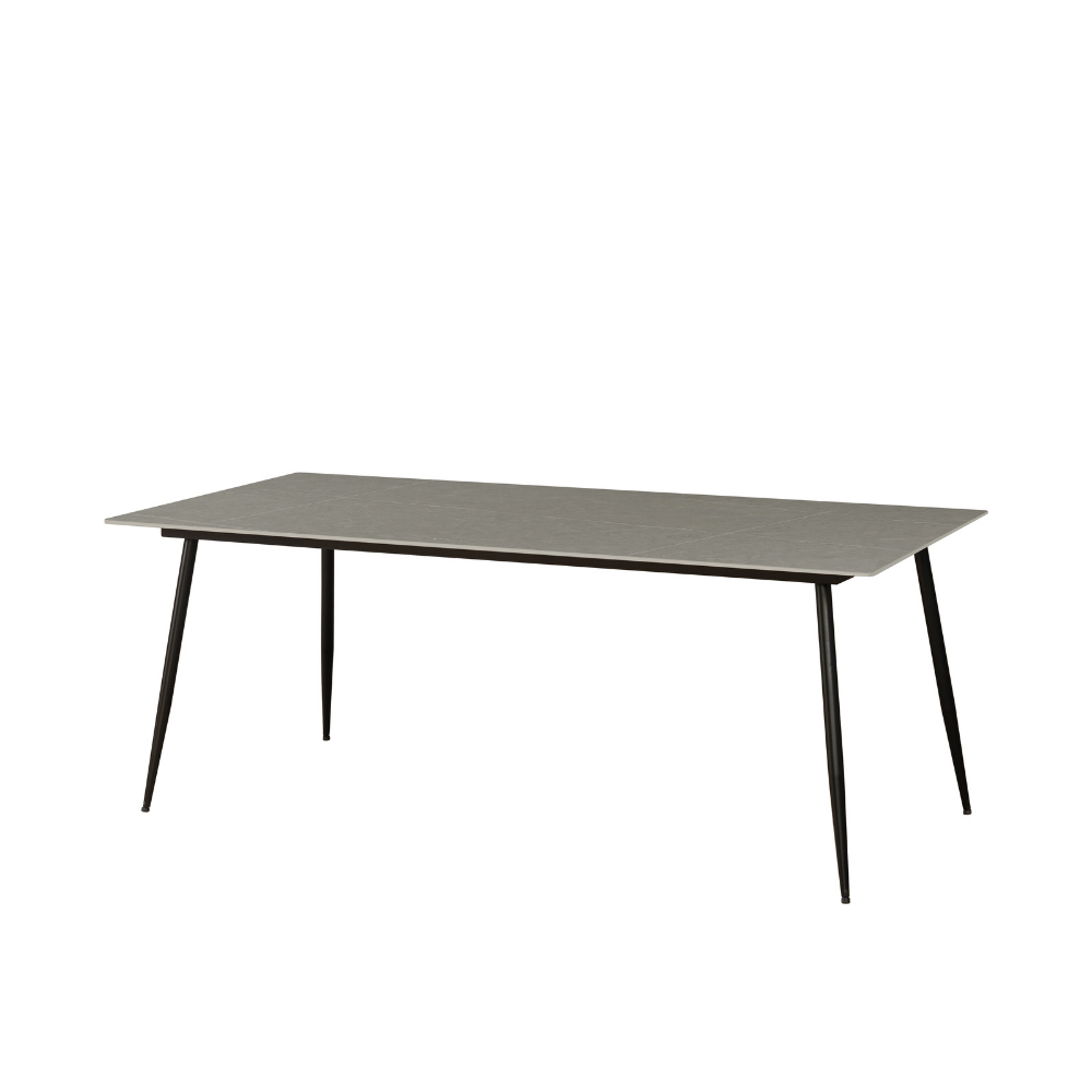 Eettafel Mulano Grijs 190x90 cm