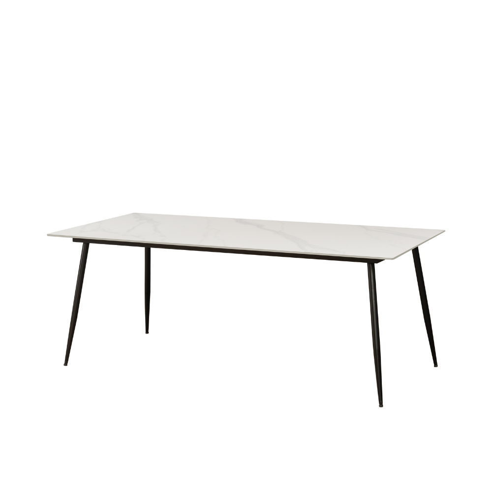 Eettafel Gemmun Wit 190x90 cm