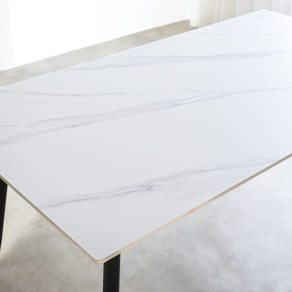 Eettafel Sarrine Wit 210x100 cm - Afbeelding 4