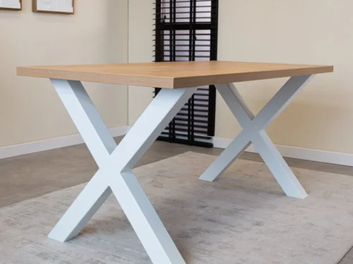 Tafelblad Sovir Eiken 170x80 cm met warme eikenlook en krasvaste melamine afwerking