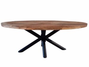 Eettafel Brevil Zwart 280x110 cm