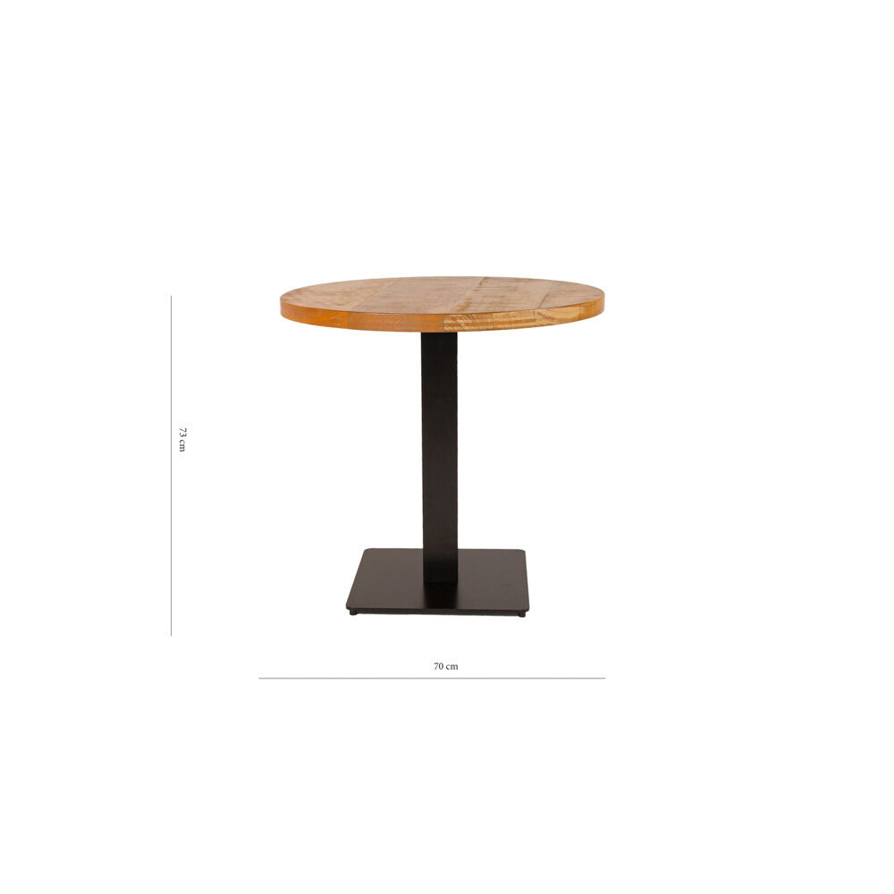 Bistrotafel Keskas Zwart - Afbeelding 4