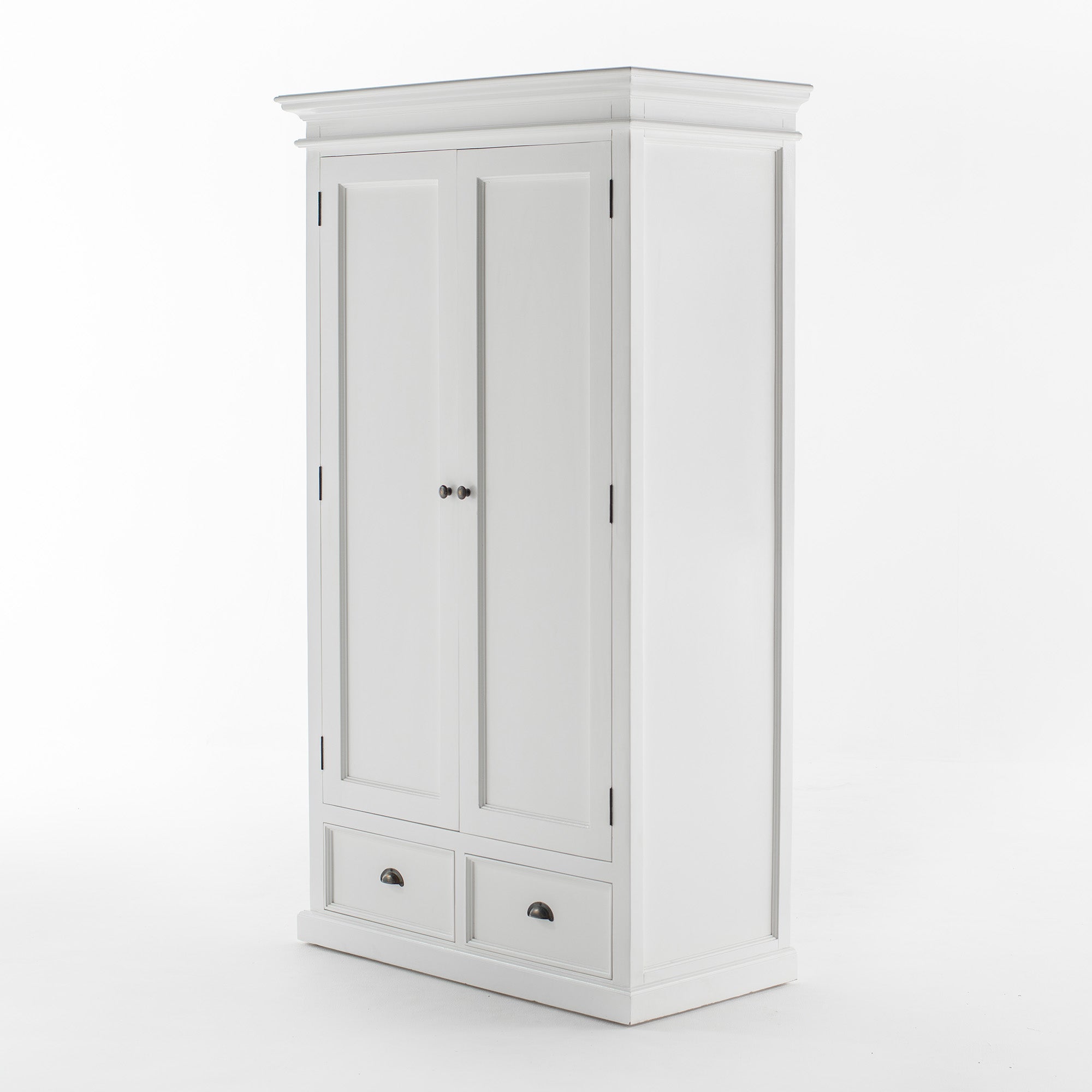 Kledingkast Klauntel Wit 110 cm - Afbeelding 2