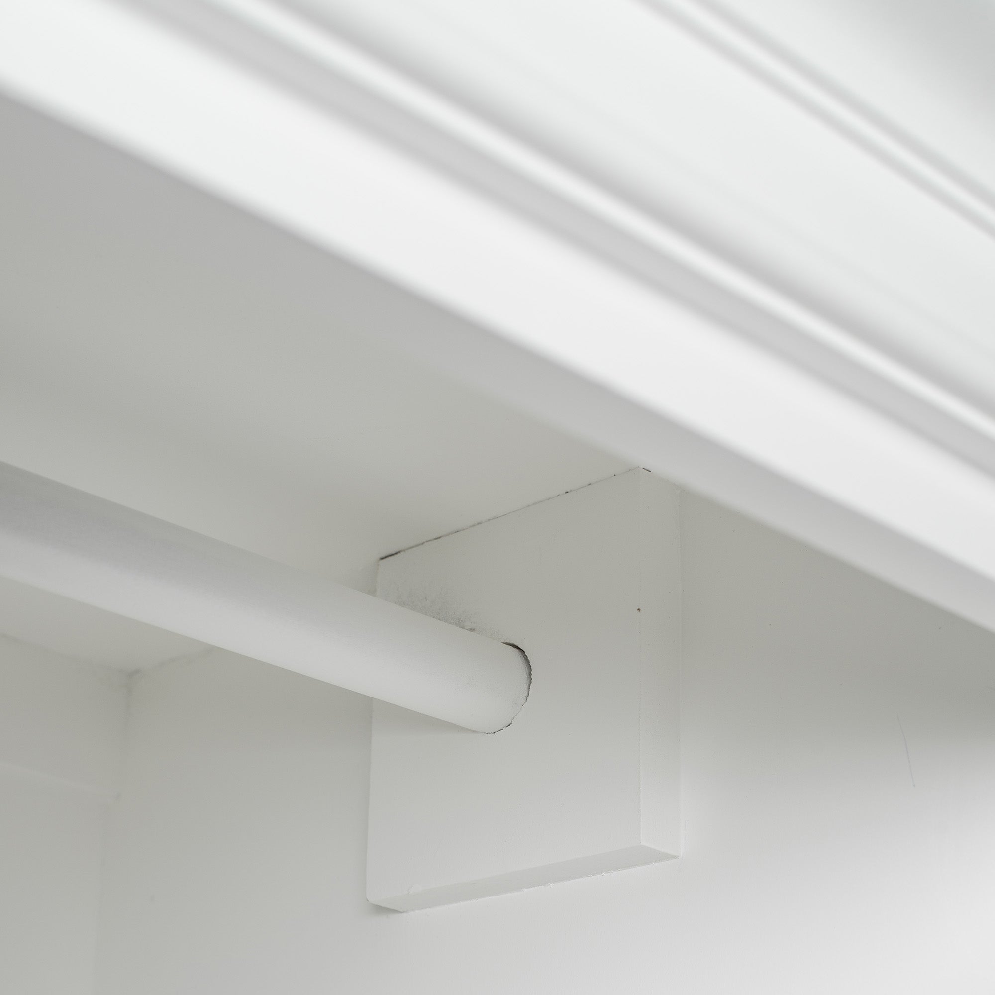 Kledingkast Klauntel Wit 110 cm - Afbeelding 6