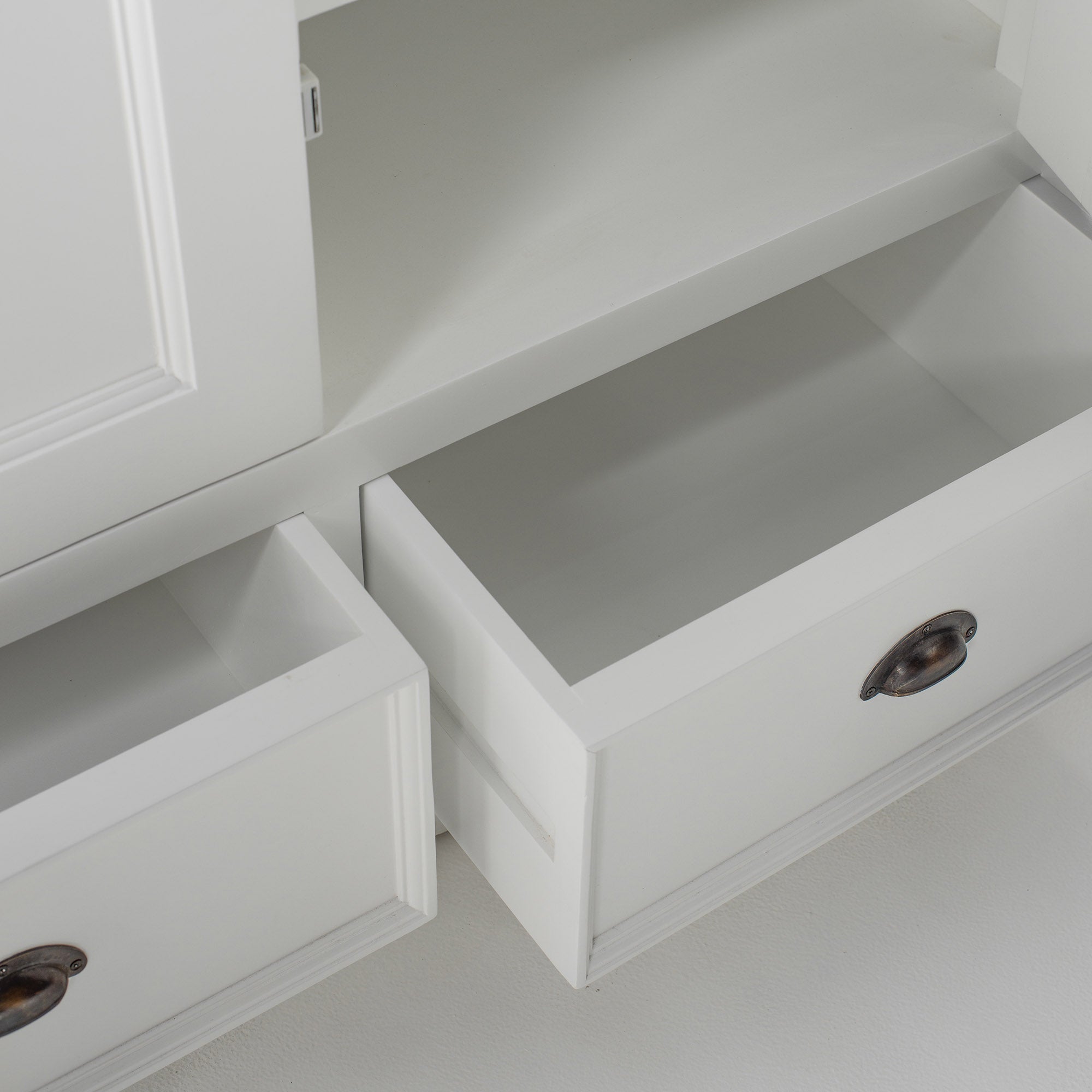 Kledingkast Klauntel Wit 110 cm - Afbeelding 9