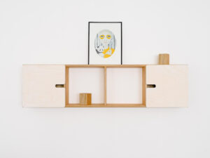 Wandplank Raunsello Wit 140 cm