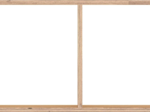 Wandplank Beibora Wit 140 cm met eikenfineer, open vakken en twee deuren voor extra opbergruimte