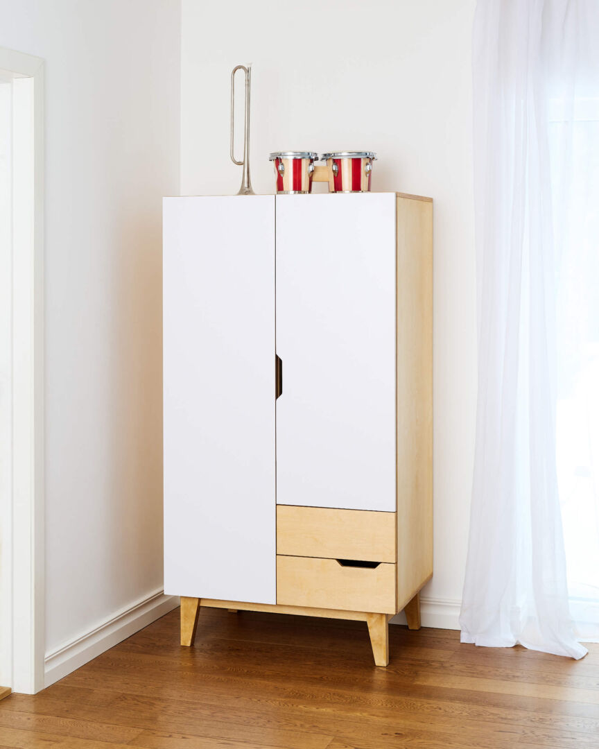 Kledingkast Brerdu 90 cm
