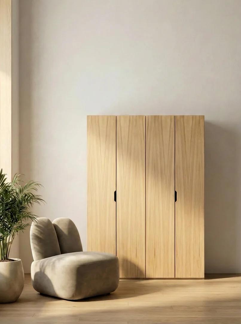 Kledingkast Hootino 160 cm - Afbeelding 3
