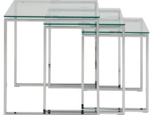 Bijzettafel Tiessond Glas 50 cm