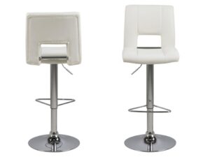Barkruk Tucson Kunstleer Wit