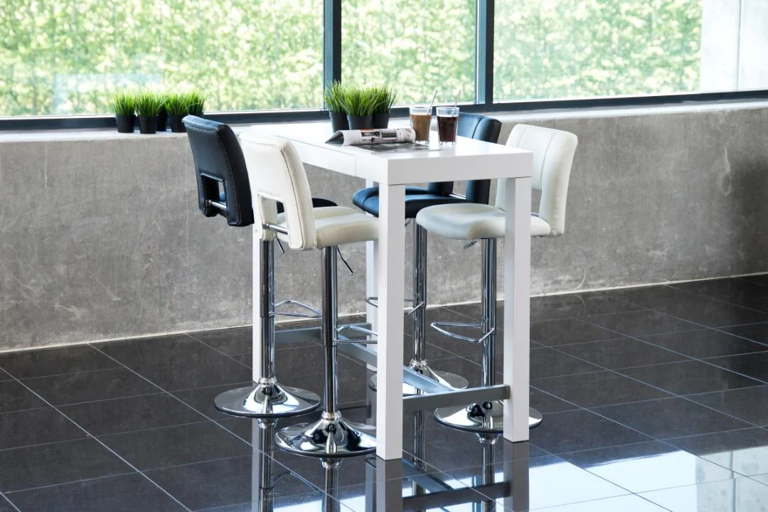 Barkruk Tucson wit kunstleer - Afbeelding 6
