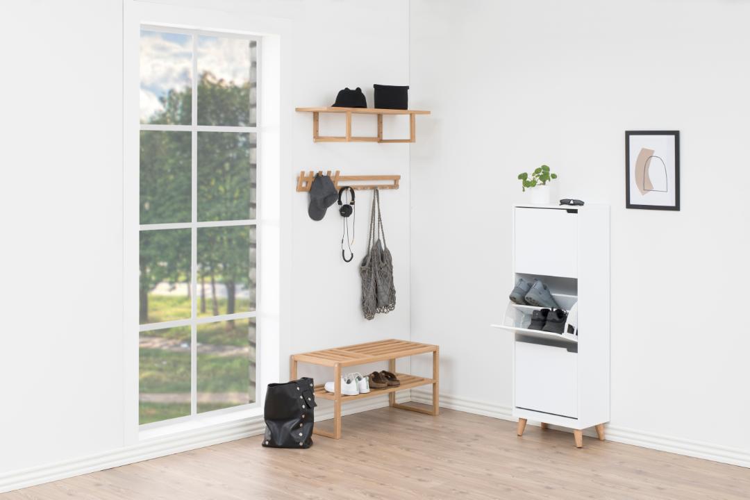 Schoenenkast Deinse Wit 47 cm - Afbeelding 8