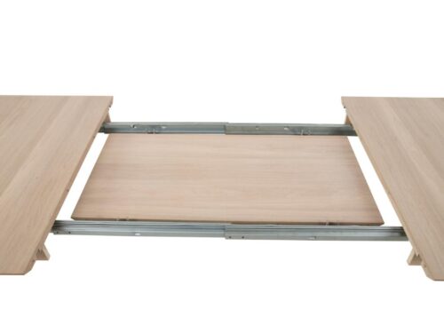 Filun verlengblad set van 2, MDF met eikenfineer, 50 cm, voor extra tafellengte