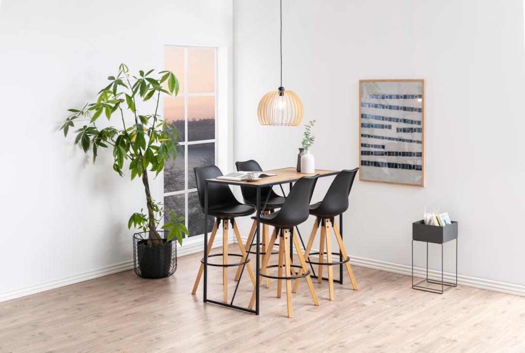 Barkruk Trolvia Kunstleer Zwart - Afbeelding 8