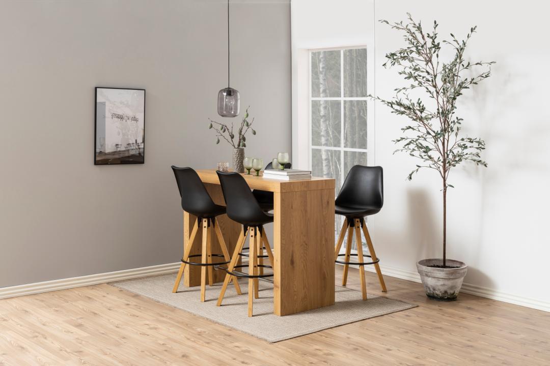 Barkruk Trolvia Kunstleer Zwart - Afbeelding 9