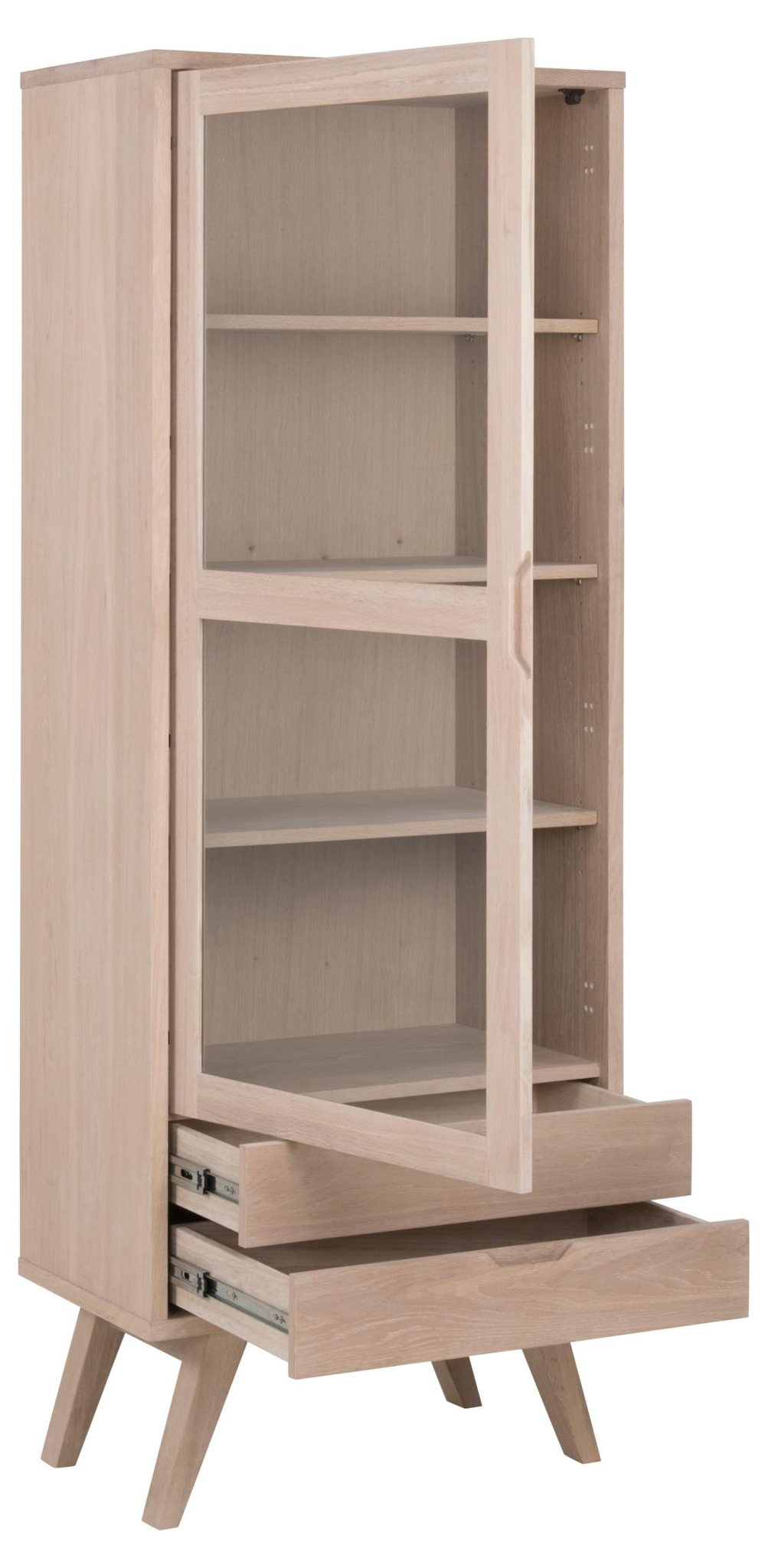 Displaykast Slauldak Wit 72 cm - Afbeelding 2