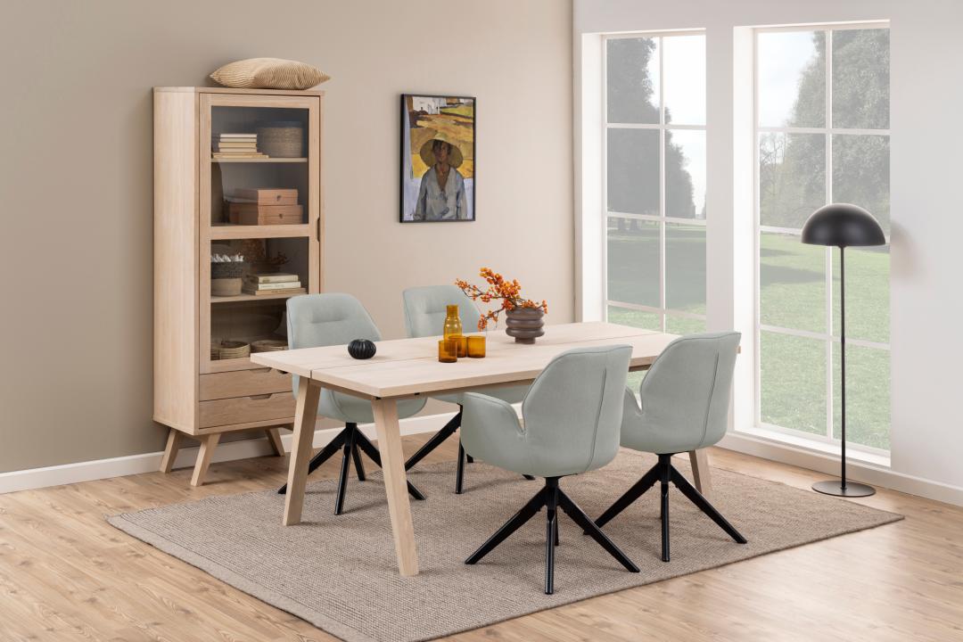 Displaykast Slauldak Wit 72 cm - Afbeelding 4