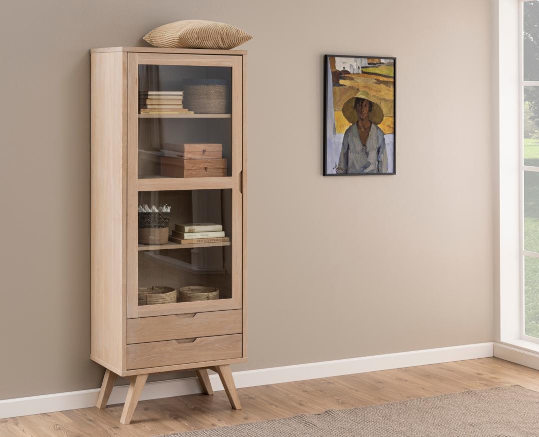 Displaykast Slauldak Wit 72 cm - Afbeelding 5