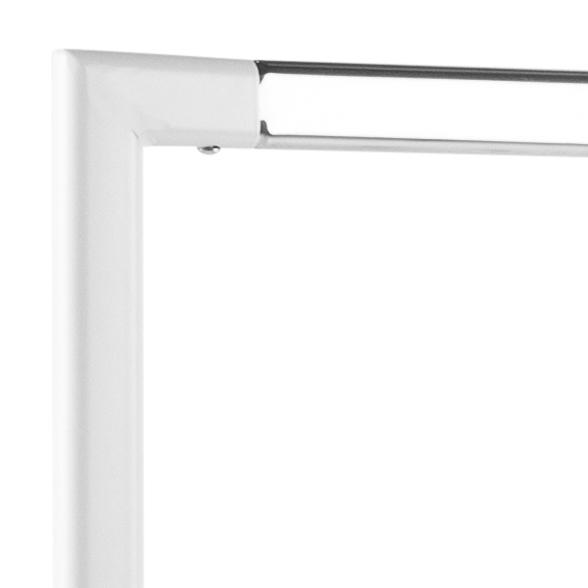 Kledingrek Faastine Staal 117 cm - Afbeelding 3