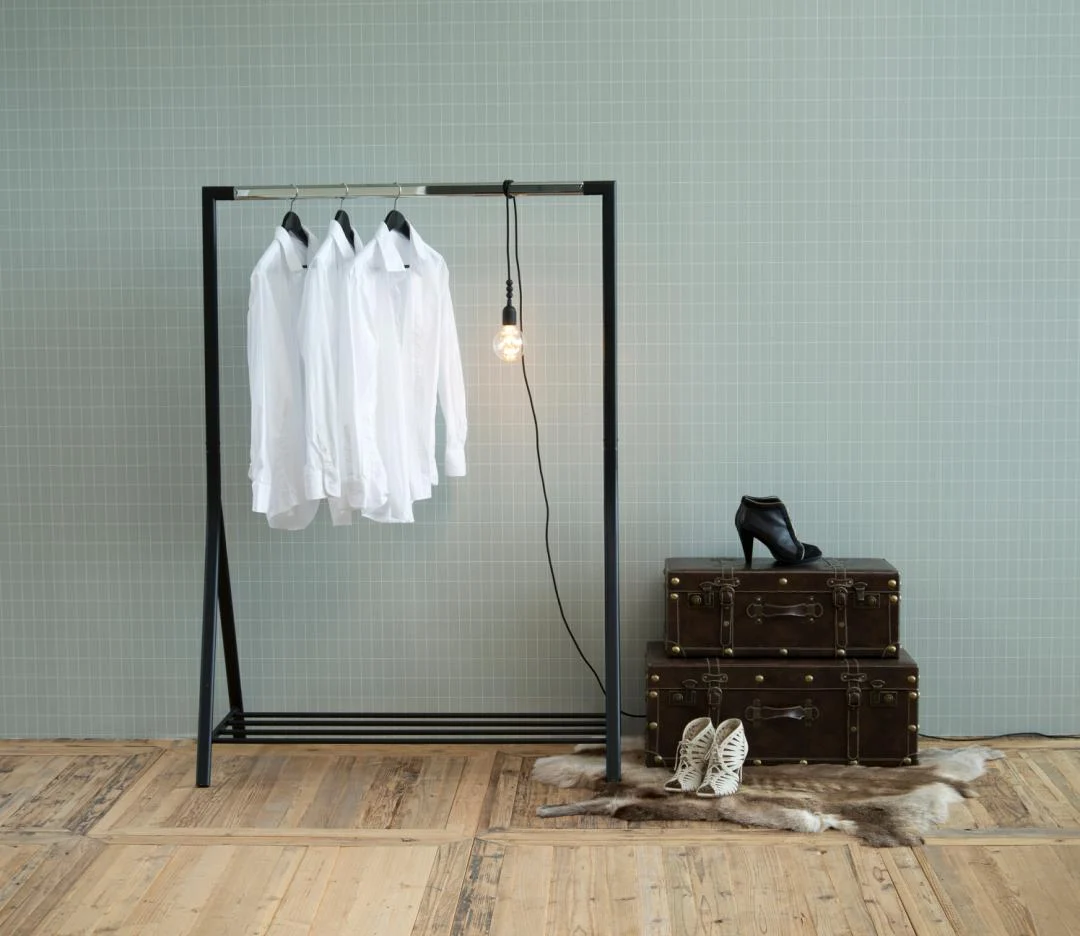 Kledingrek Mordis Staal 117 cm - Afbeelding 7