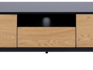 TV-meubel Heellik Zwart 140 cm