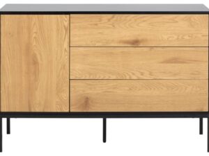 Dressoir Peintano Zwart 120 cm