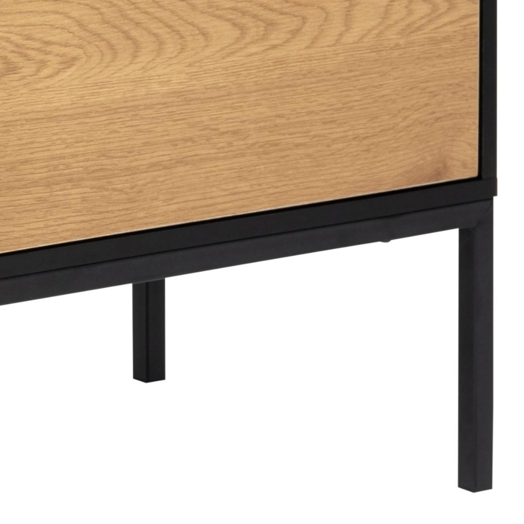 Dressoir Peintano Zwart 120 cm - Afbeelding 6