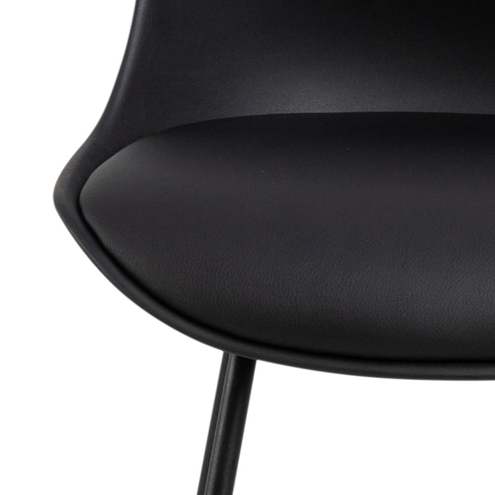 Barkruk Floossy Kunstleer Zwart - Afbeelding 7