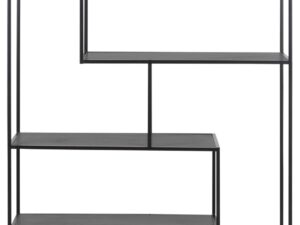 Boekenkast Breindas Zwart 114 cm