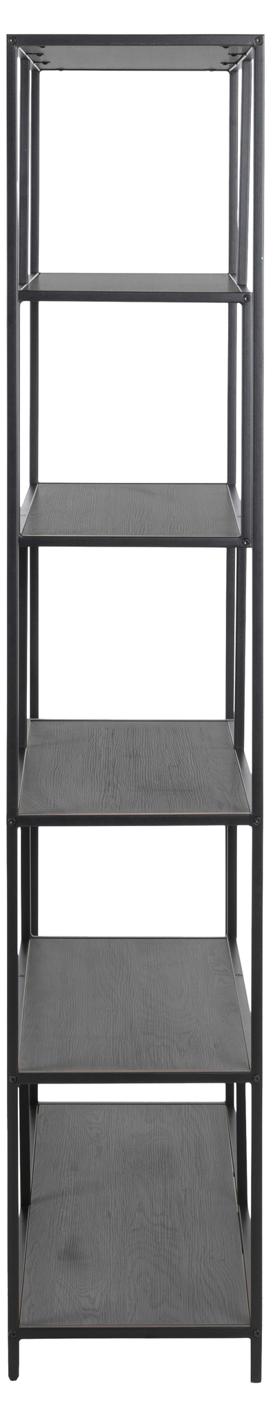Boekenkast Breindas Zwart 114 cm - Afbeelding 2
