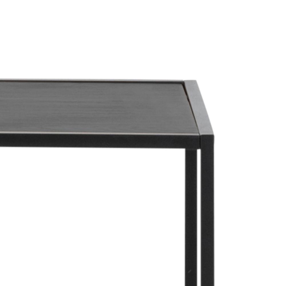 Boekenkast Breindas Zwart 114 cm - Afbeelding 3
